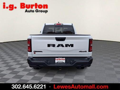 Bright White Clearcoat 2025 RAM 1500 Rebel