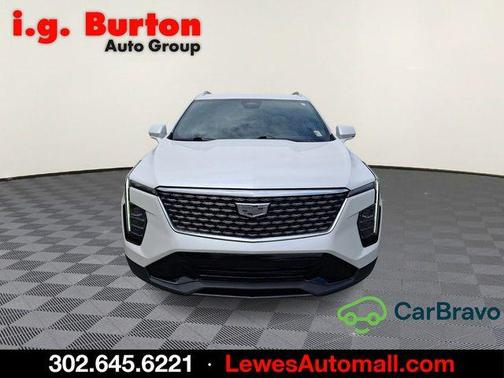 Crystal White 2024 Cadillac XT4 Premium Luxury