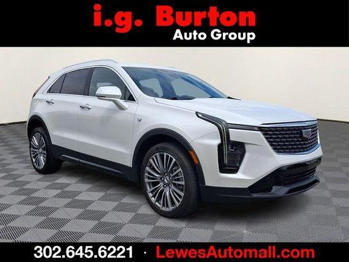 Crystal White 2024 Cadillac XT4 Premium Luxury