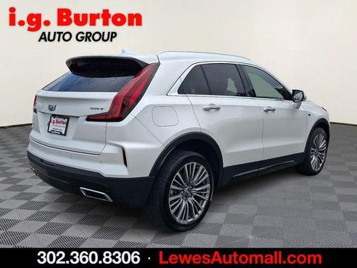 Crystal White 2024 Cadillac XT4 Premium Luxury