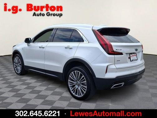 Crystal White 2024 Cadillac XT4 Premium Luxury