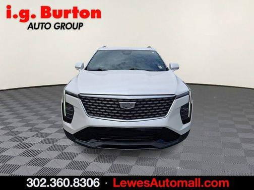 Crystal White 2024 Cadillac XT4 Premium Luxury