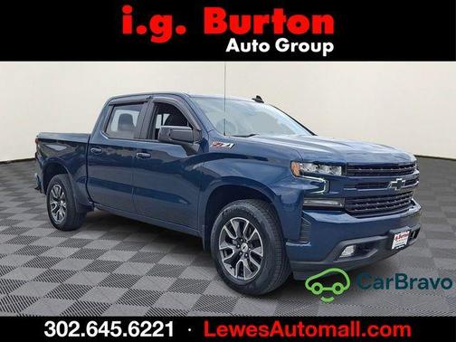 Blue Metallic 2021 Chevrolet Silverado 1500 RST