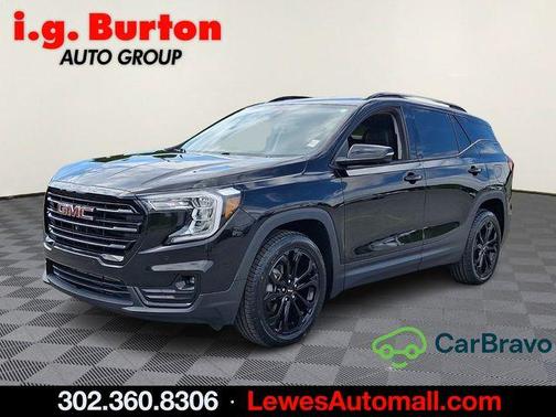 Ebony Twilight Metallic 2022 GMC Terrain SLT