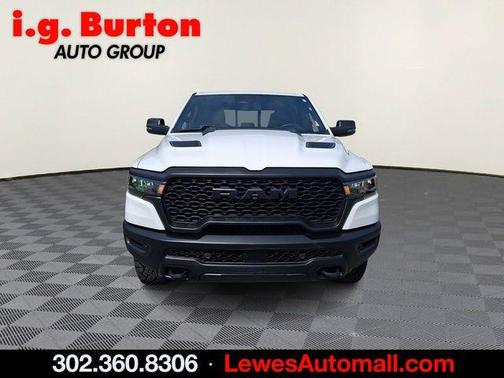 Bright White Clearcoat 2025 RAM 1500 Rebel