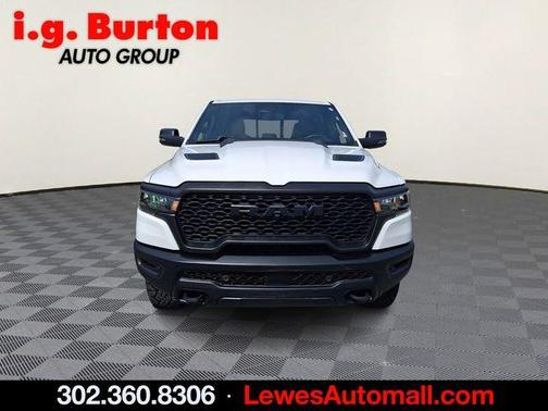 Bright White Clearcoat 2025 RAM 1500 Rebel