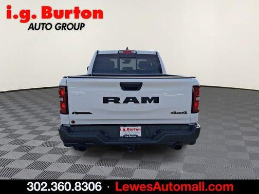Bright White Clearcoat 2025 RAM 1500 Rebel