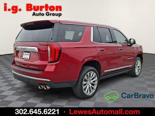Volcanic Red 2024 GMC Yukon Denali