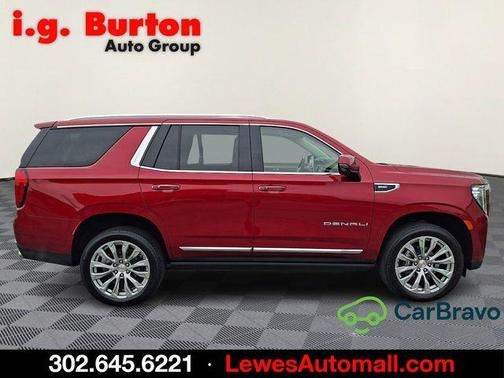 Volcanic Red 2024 GMC Yukon Denali