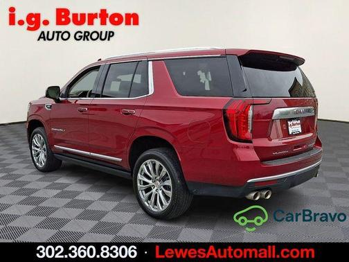 Volcanic Red 2024 GMC Yukon Denali