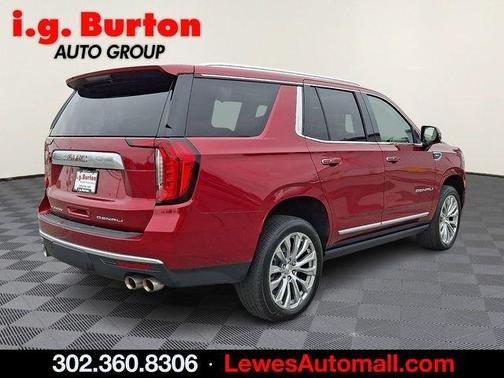 Volcanic Red 2024 GMC Yukon Denali