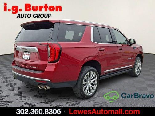 Volcanic Red 2024 GMC Yukon Denali