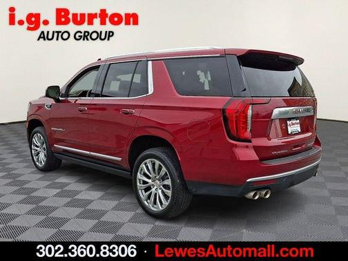 Volcanic Red 2024 GMC Yukon Denali