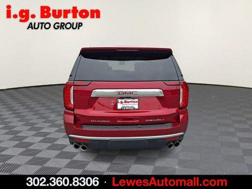 Volcanic Red 2024 GMC Yukon Denali