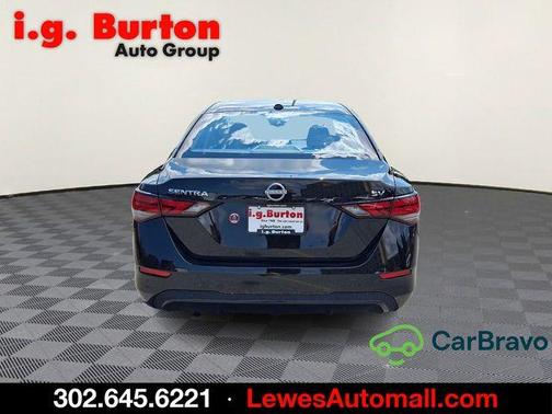 Black 2024 Nissan Sentra SV