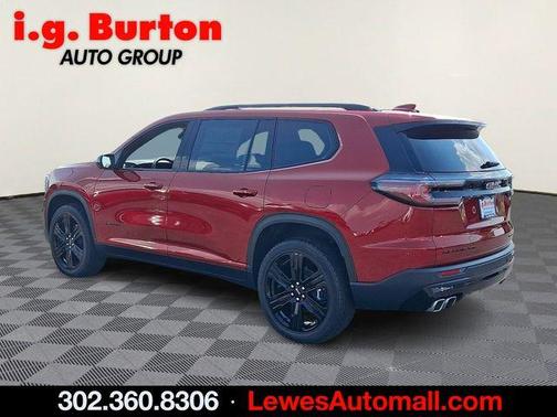 Volcanic Red 2025 GMC Acadia Elevation