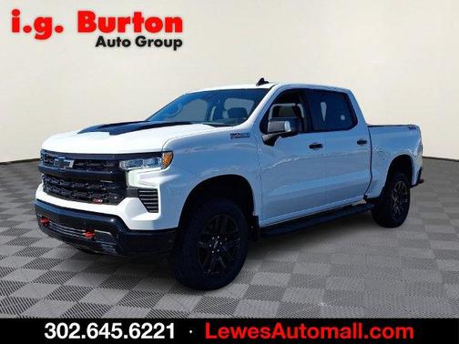 Summit White 2026 Chevrolet Silverado 1500 LT Trail Boss