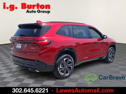 Cherry Red 2025 Buick Enclave Sport Touring