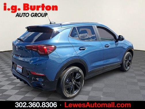Ocean Blue Metallic 2026 Buick Encore GX Sport Touring