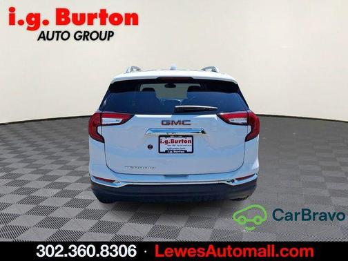 Summit White 2023 GMC Terrain SLT