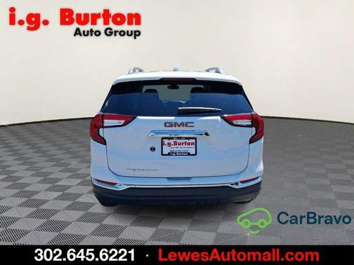 Summit White 2023 GMC Terrain SLT