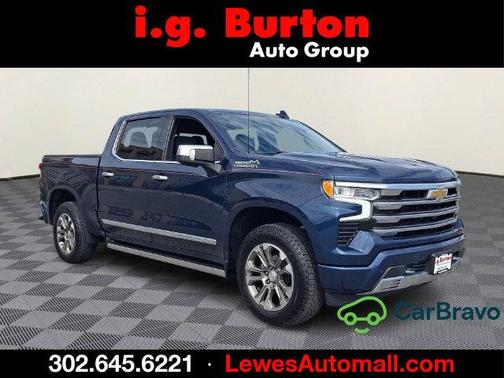 Blue Metallic 2023 Chevrolet Silverado 1500 High Country