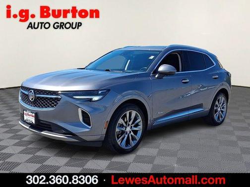 Satin Steel Gray Metallic 2021 Buick Envision Avenir