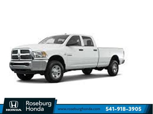 2018 RAM 3500 Tradesman Crew Cab 4x4 8' Box