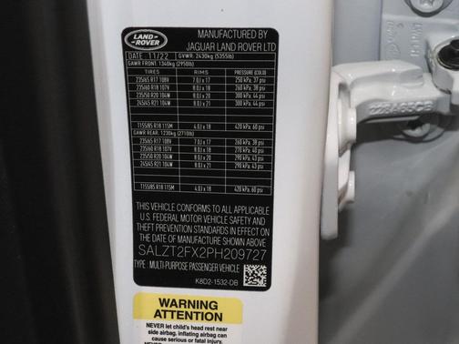 2023 Land Rover Range Rover Evoque R-Dynamic S