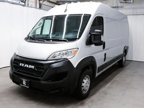Bright Silver Metallic Clearcoat 2023 RAM ProMaster 2500 High Roof