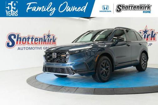 Canyon River Blue Metallic 2026 Honda CR-V Hybrid TrailSport AWD