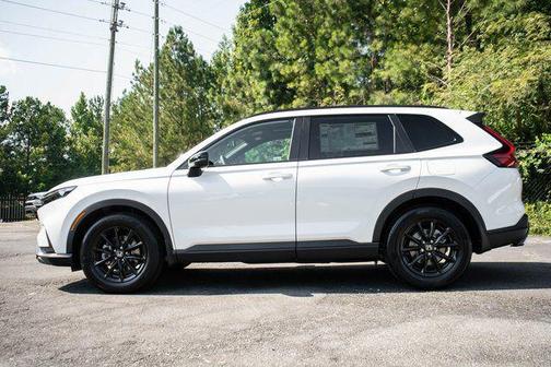 Platinum White Pearl 2026 Honda CR-V Hybrid Sport FWD
