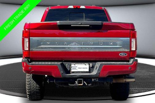 Rapid Red Metallic Tinted Clearcoat 2022 Ford F-350 Platinum