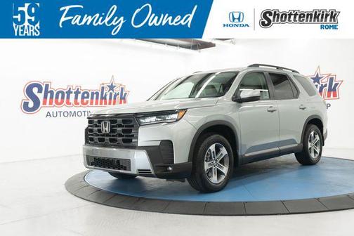 Solar Silver Metallic 2026 Honda Pilot EX-L
