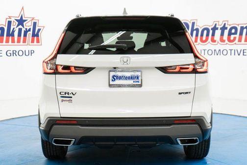 Platinum White Pearl 2026 Honda CR-V Hybrid Sport-L FWD