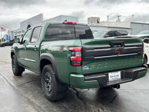Tactical Green Metallic 2026 Nissan Frontier PRO-4X