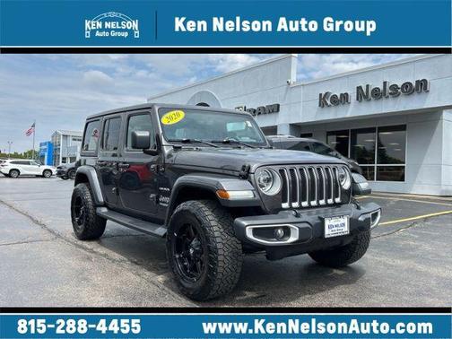 Granite Crystal Metallic Clearcoat 2020 Jeep Wrangler Unlimited Sahara