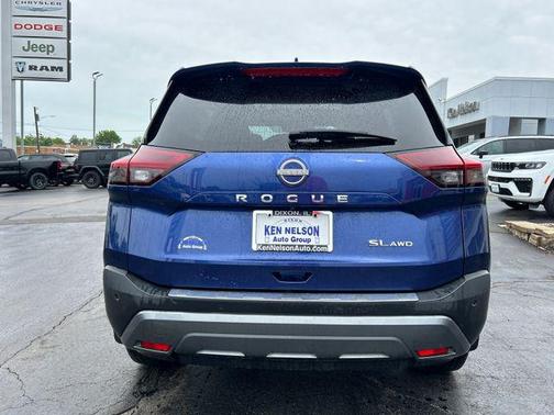 Caspian Blue Metallic 2023 Nissan Rogue SL