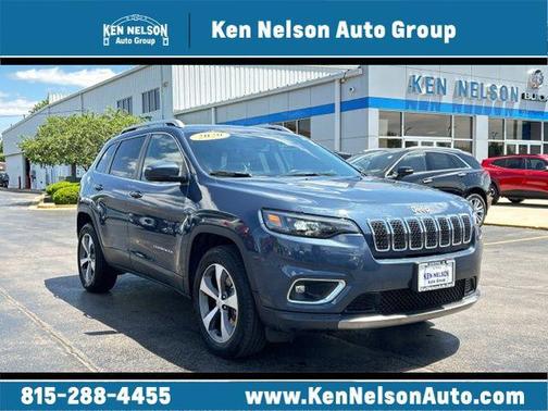 Slate Blue Pearlcoat 2020 Jeep Cherokee Limited