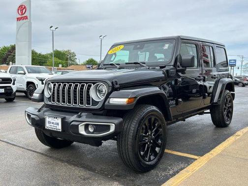 Black Clearcoat 2025 Jeep Wrangler 4xe Sahara
