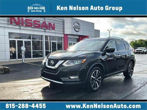 Magnetic Black 2018 Nissan Rogue SL
