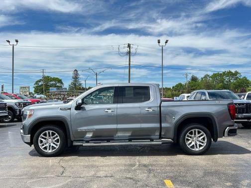 Satin Steel Metallic 2021 GMC Sierra 1500 SLT