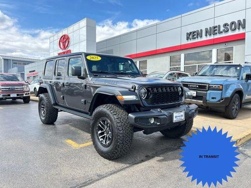 Granite Crystal Metallic Clearcoat 2025 Jeep Wrangler Willys