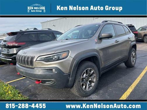 Light Brownstone Pearlcoat 2020 Jeep Cherokee Trailhawk Elite