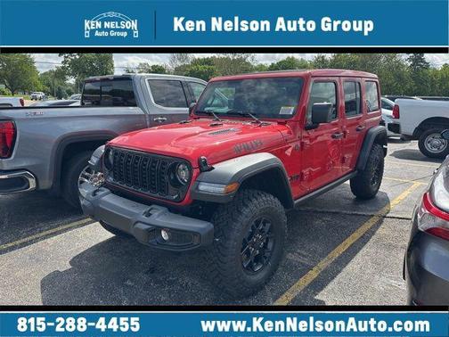 Firecracker Red Clearcoat 2026 Jeep Wrangler Willys