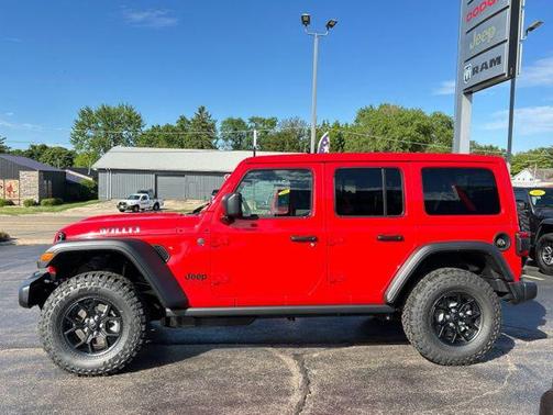 Firecracker Red Clearcoat 2026 Jeep Wrangler Willys
