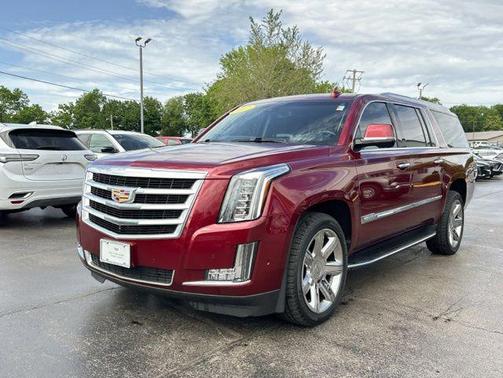Red Passion Tintcoat 2017 Cadillac Escalade ESV Luxury