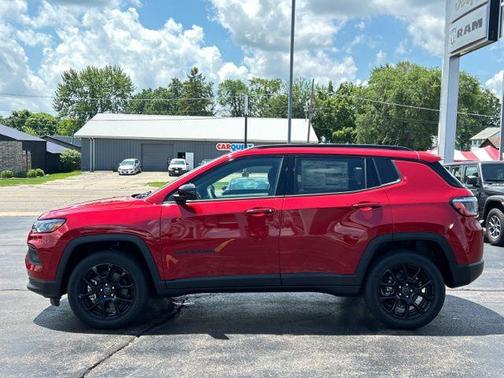 Red Hot Pearlcoat 2026 Jeep Compass Latitude
