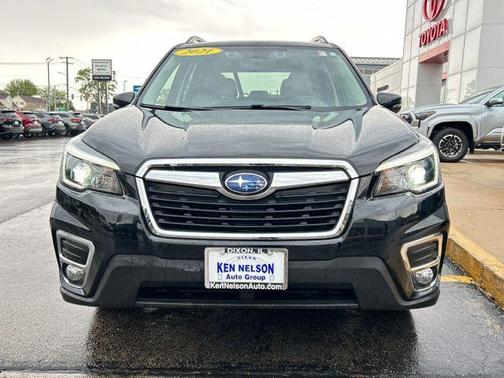 Crystal Black Silica 2021 Subaru Forester Limited