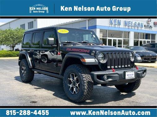 Black Clearcoat 2021 Jeep Wrangler Unlimited Rubicon